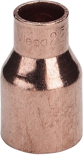 Viega Absatznippel 104290 12a x 10 mm, cuivre, bout uni