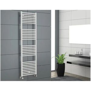 Termoarredo Bagno Cordivari Lisa 22 H1385 L550 Interasse 500 Mm Bianco (LISA22 H1385xL550x500INT)