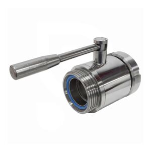 Polsinelli Valvola a sfera in acciaio inox AISI 304 DIN 50 M/F