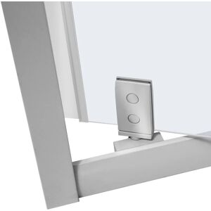 Leroy Merlin Profilo quadrato in alluminio verniciato bianco lucido L5m L5xSp5xH190 mm