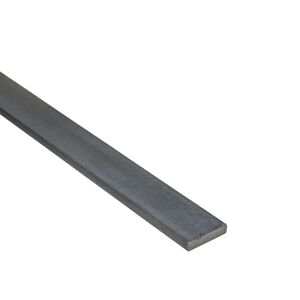 STANDERS Profilo piatto  in acciaio grezzo grigio opaco L1m L30xSp4xH4 mm