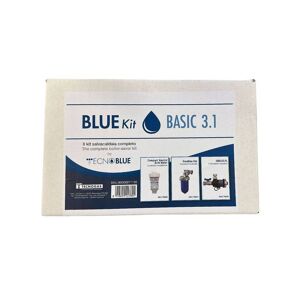 Tecnogas Kit Salvacaldaia BlueKit Basic 3.1 con Defangatore Filtro Magnetico + Dosatore Polifosfati + Neutralizzatore Condensa