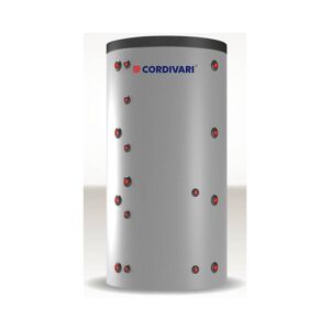 Cordivari Termoaccumulatore Combi 2 WC con Coibentazione Morbida Smontabile 1000 L