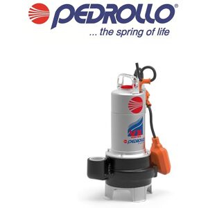 Pedrollo Elettropompa Sommergibile Per Acque Luride 1,5 Hp Vortex Mod. Vxm 15/50-N Monofase