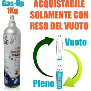 Servizio Ricarica Bombola Co2 Da 1kg A Domicilio Gas-Up (Per Sistemi Di Gasatura