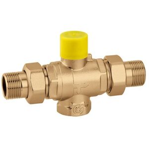 CALEFFI Valvola di zona a sfera a tre vie 6480 1 1/4”