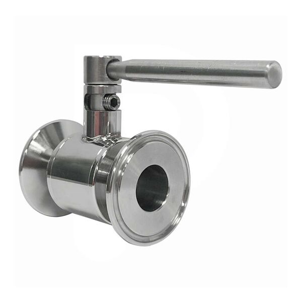 polsinelli valvola a sfera inox clamp 1 dn20