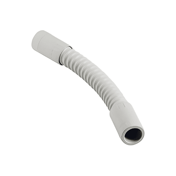 faeg raccordo per tubo rigido Ø20 curva flessibile 280mm ip65  - fg16670