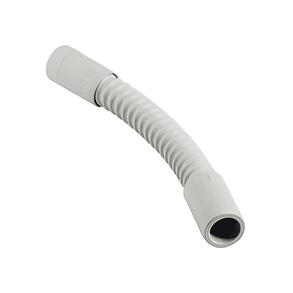 faeg raccordo per tubo rigido Ø25  curva flessibile 300mm ip65  - fg16675