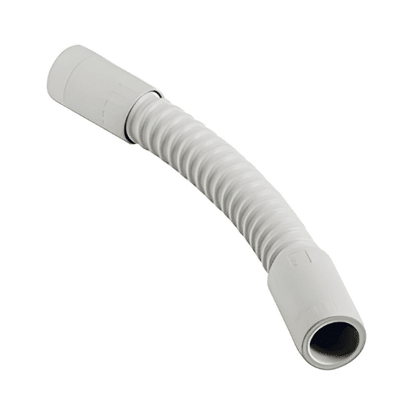 faeg raccordo per tubo rigido Ø40 curva flessibile 330mm ip65  - fg16690