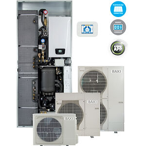 Baxi Csi In 6 Split H Wi-Fi Incasso Sistema Ibrido Integrato Con Pompa Calore E Caldaia Codice Prod: 7708642