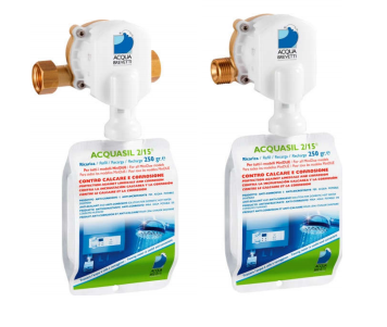 Acquabrevetti Minidue Ottone 1/2" F Verticale Pompa Dosatrice Volumetrica Meccanica Compatta