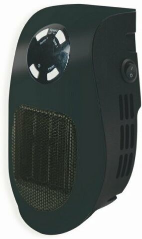 Kooper PLUGGY MINI TERMOVENTILATORE ELETTRICO 900 W NERO