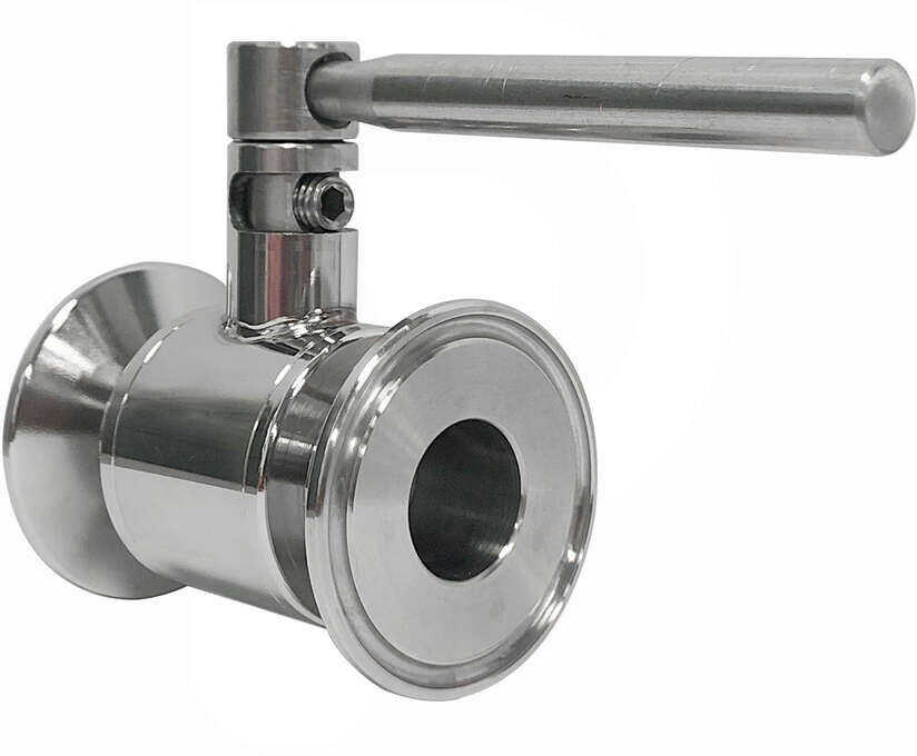 Polsinelli Valvola a sfera Inox CLAMP 1" DN20