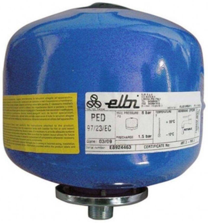 Elbi Vaso Espansione Autoclave AS-25CE 24 Litri Flangia D 86 ATT. 1"