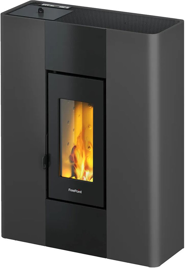 FREE_POINT Stufa A Pellet Ad Aria Freepoint Roxy 7 Kw Antracite