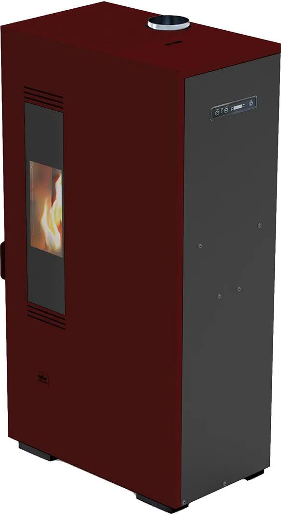 ADLER Stufa A Pellet Ad Aria  Mini 5 4,5 Kw Bordeaux