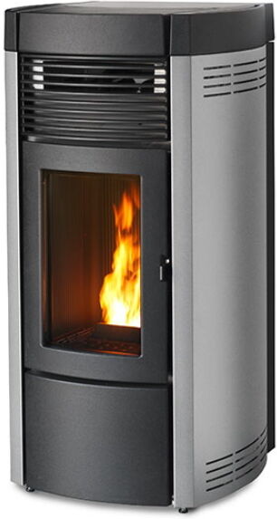 Stufa A Pellet Mcz Musa Comfort Air 14 M1 Silver 13,8 Kw Ad Aria Canalizzabile Con App Maestro (KIT_7116053M_6916012)