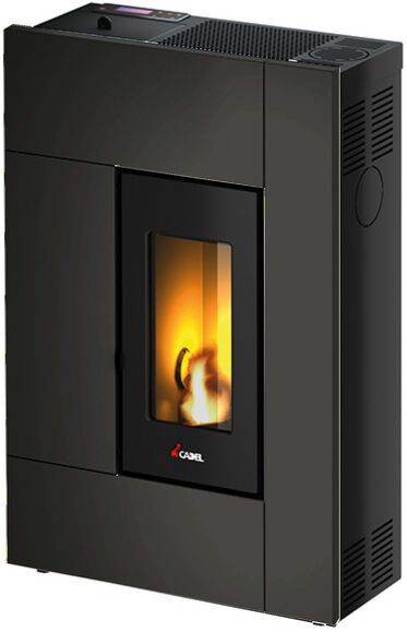 Stufa A Pellet Ad Aria Cadel Spirit3 5 Antracite 5,2 Kw - Sconto In Fattura 50% (SF.7019085)