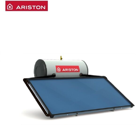 Ariston Pannello Solare Termico A Circolazione Naturale Ariston Kairos Thermo Modello Hf 200-1 Tr 200 Lt Tetto Piano