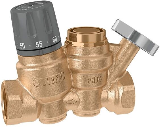 CALEFFI Regolatore termostatico con disinfezione termica automatica termostatica 116 Rp 1/2”