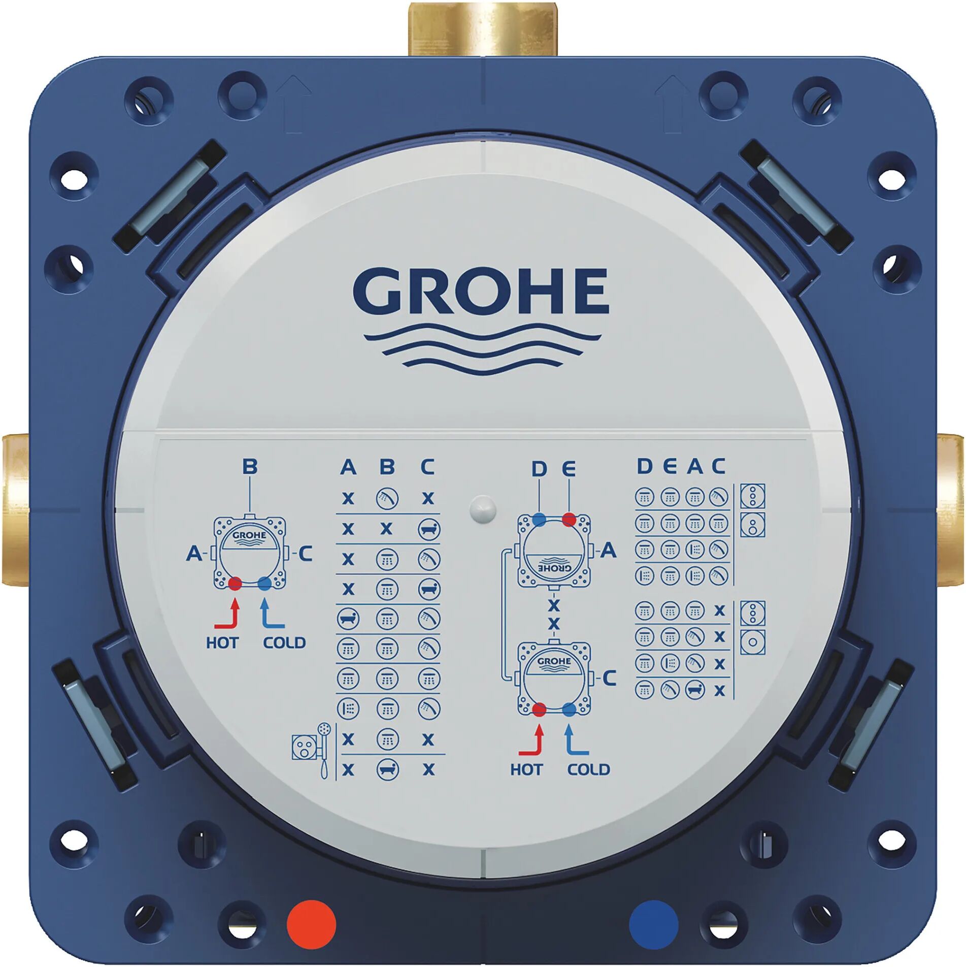 Grohe CORPO INCASSO UNIVERSALE  RAPIDO SMARTBOX PER MISCELATORI  SMARTCONTROL 35600000