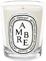 diptyque Ambre geurkaars - Gebroken wit