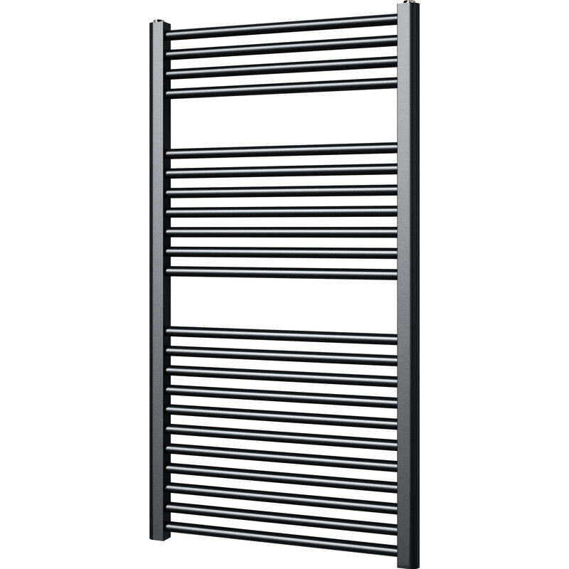 Plieger Palermo designradiator 1111x600mm 605W antraciet metalic