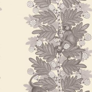 Cole & Son Acacia behang Grey