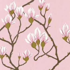 Cole & Son Magnolia behang pink