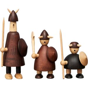 Andersen Furniture The vikings of Denmark trefigur 3 deler Stained beech