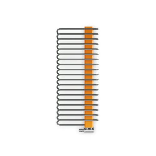 Terma Michelle Vertical Designer Towel Rail Terma Finish: Orange, Size: 120cm H x 50cm W x 12.6cm D  - Size: 1800cm H X 590cm W X 96cm D