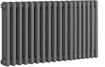 Belfry Heating Barbara Horizontal Oval Panel Radiator Belfry Heating Size: 30cm H x 82.5cm W x 10cm D  - Size: 80cm H X 60cm W X 4cm D