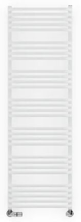 Terma Alex Vertical Straight Towel Rail Terma Finish: White, Size: 158 cm H x 50 cm W x 12 cm D  - Size: 1720cm H X 290cm W X 98cm D