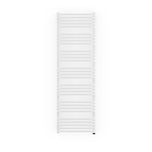 Terma Alex Vertical Straight Towel Rail Terma Finish: White  - Size: 1900cm H X 580cm W X 82cm D