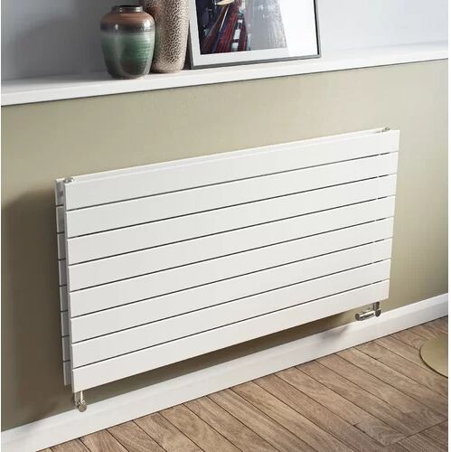 Belfry Heating Andrew Horizontal Double Panel Radiator Belfry Heating Size: 59.5 cm H x 120 cm W x 8.6 cm D, Finish: White  - Size: Rectangle 160 x 230cm