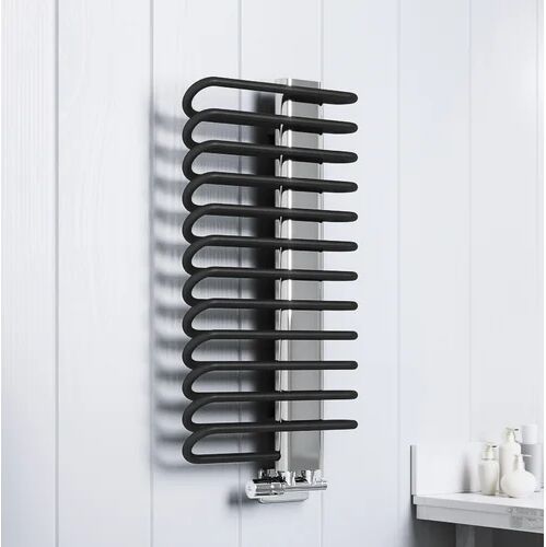 Terma Michelle Vertical Designer Towel Rail Terma  - Size: 1800cm H X 590cm W X 96cm D