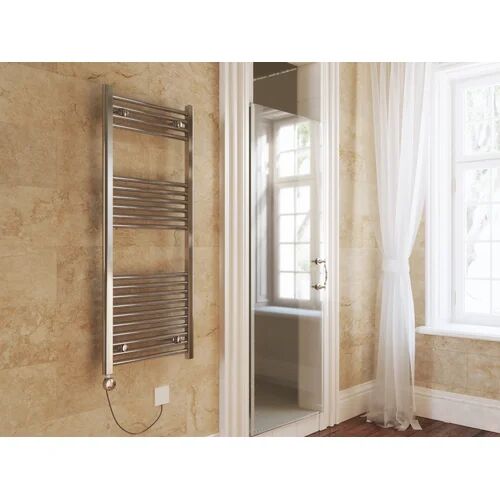 Terma Leo Vertical Straight Towel Rail Terma  - Size: 1280cm H X 200cm W X 72cm D