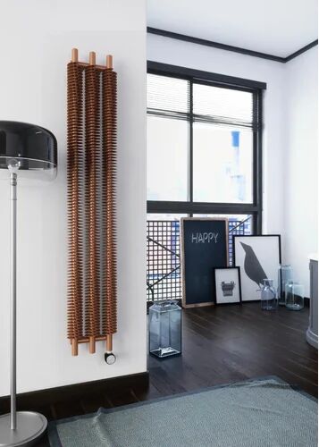 Terma Ribbon Vertical Designer Radiator Terma  - Size: 870cm H X 450cm W X 122cm D