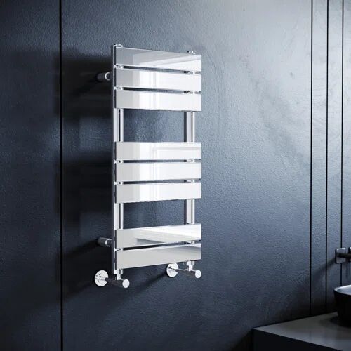 Belfry Bathroom Seder Vertical Flat Panel Towel Rail Belfry Bathroom  - Size: 1850mm H x 900mm W x 700mm D