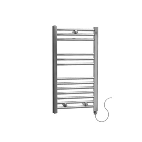 Belfry Heating Asher Electrical Vertical Straight Towel Rail Belfry Heating  - Size: 719mm H x 500mm W x 30mm D