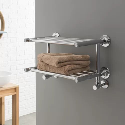 Belfry Heating Amya Traditional Towel Rail Belfry Heating  - Size: 90cm H x 50cm W x 16.7cm D