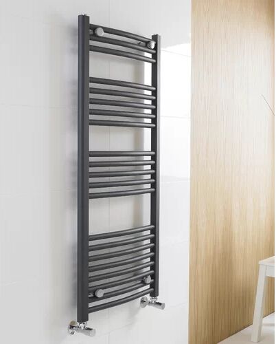 Nuie Wall Mount Heated Towel Rail Nuie  - Size: 1800cm H X 360cm W X 64cm D