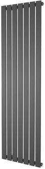 Belfry Heating Lourdes Vertical Flat Panel Radiators Belfry Heating  - Size: 160cm H X 34cm W X 5cm D