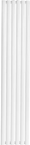 Belfry Heating Carlee Vertical Designer Radiator Belfry Heating  - Size: 600mm H x 639mm W x 61mm D