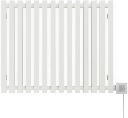 Terma Triga Horizontal Flat Panel Radiator Terma Radiator Colour: White  - Size: 780cm H X 400cm W X 126cm D