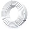 VEVOR PEX Pipe 3/4 Inch, 100 Feet Length PEX-A Flexible Pipe Tubing for Potable Water, Pex Water Lines for Hot/Cold Water & Easily Restore, Plumbing Applications with Free Cutter,White