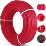 VEVOR Oxygen Barrier PEX Tubing - 1/2 Inch X 900 Feet Tube Coil - EVOH PEX-B Pipe for Residential Commercial Radiant Floor Heating Pex Pipe (1/2" O2-Barrier, 900Ft/Red)