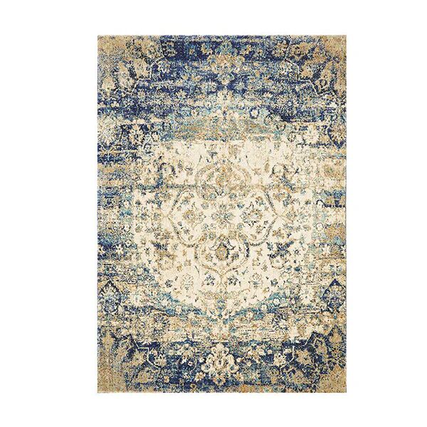 Unbranded Anastasia Rusty Blue Rug