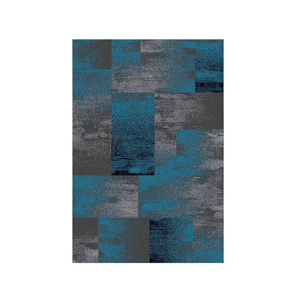 Unbranded Aspen Blue Machine Knotted Rug